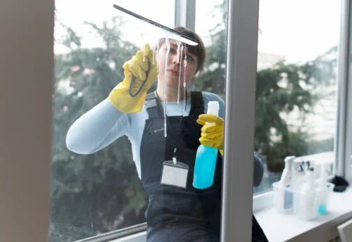 Nettoyage de vitres intérieures et extérieures à Évron